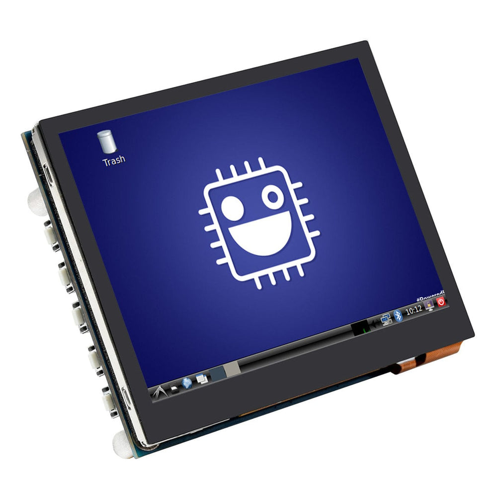 3.5" HDMI Capacitive Touch IPS LCD Display (640×480) - The Pi Hut