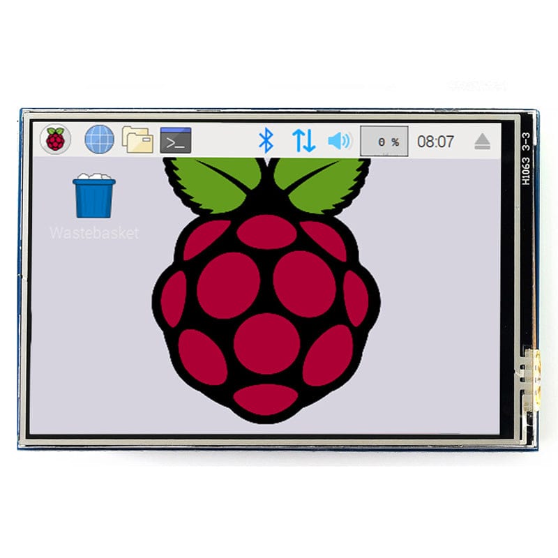 3.5" IPS Touch Screen for Raspberry Pi (GPIO/SPI) - The Pi Hut