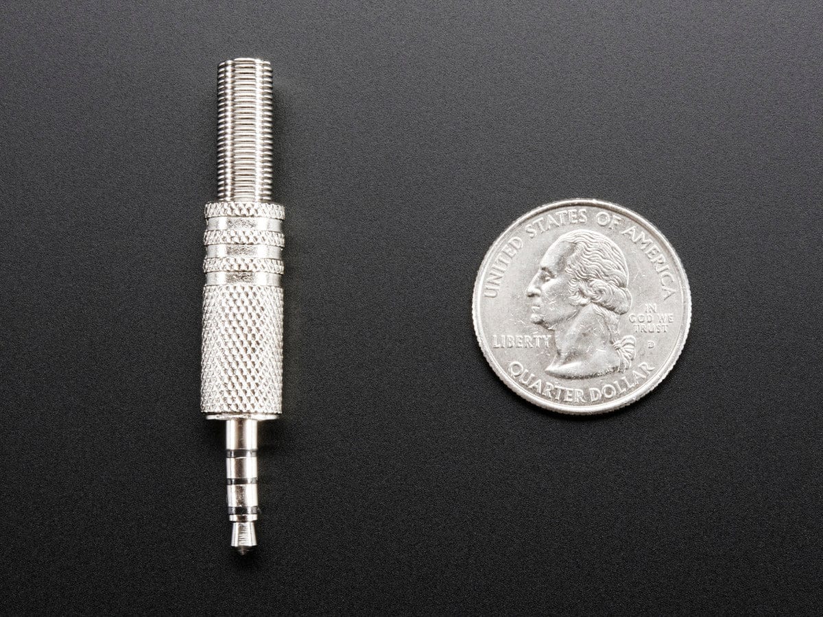 3.5mm (1/8") DIY 4-Pole (TRRS) Plug - The Pi Hut