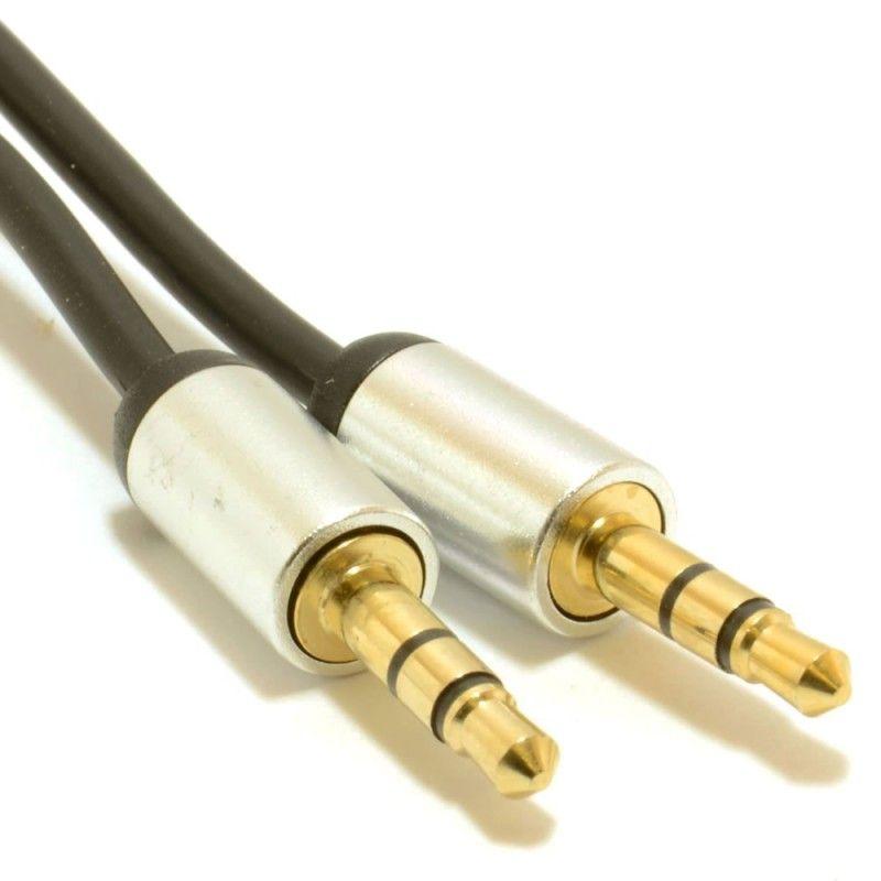 3.5mm Jack to Jack Stereo Audio Cable - The Pi Hut