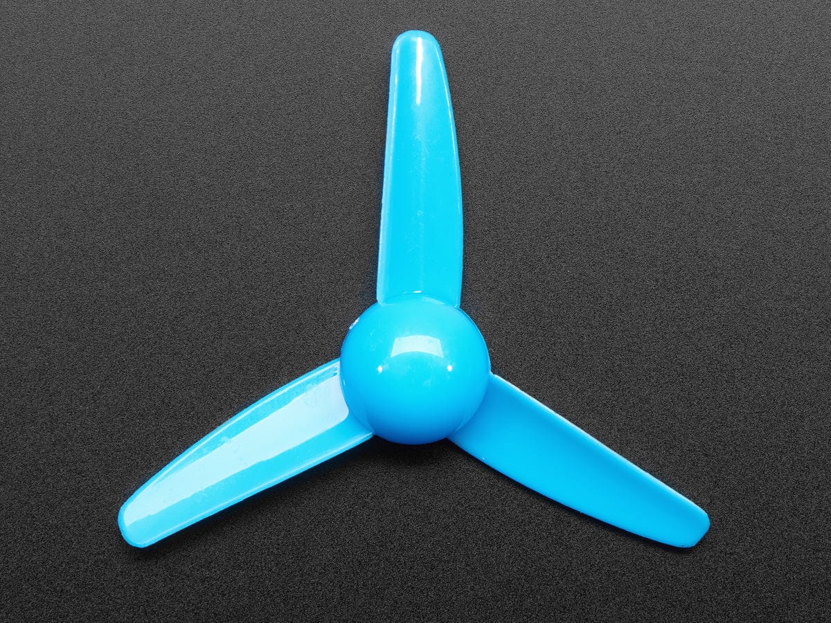 3-Bladed Trifoil Propeller Fan for DC Motor - The Pi Hut