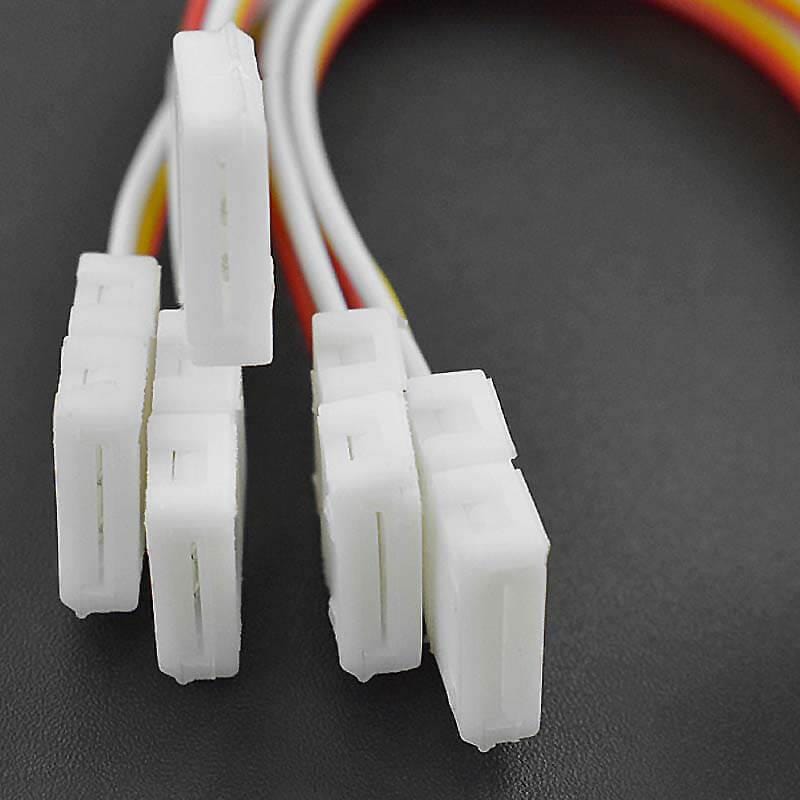 3-Pin LED Strip Connector Cables (5 Pieces) - The Pi Hut