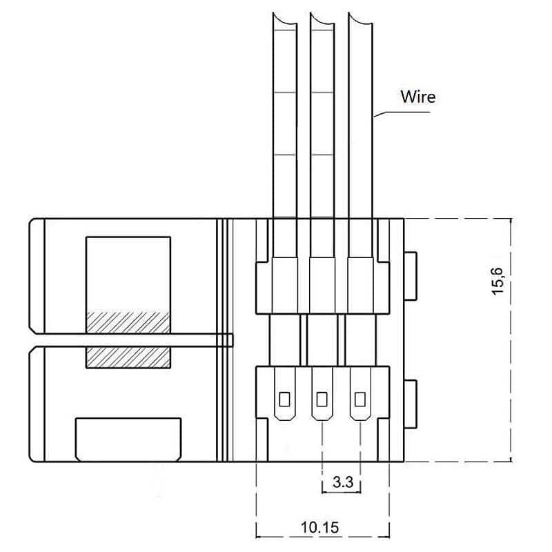 3-Pin LED Strip Connector Cables (5 Pieces) - The Pi Hut