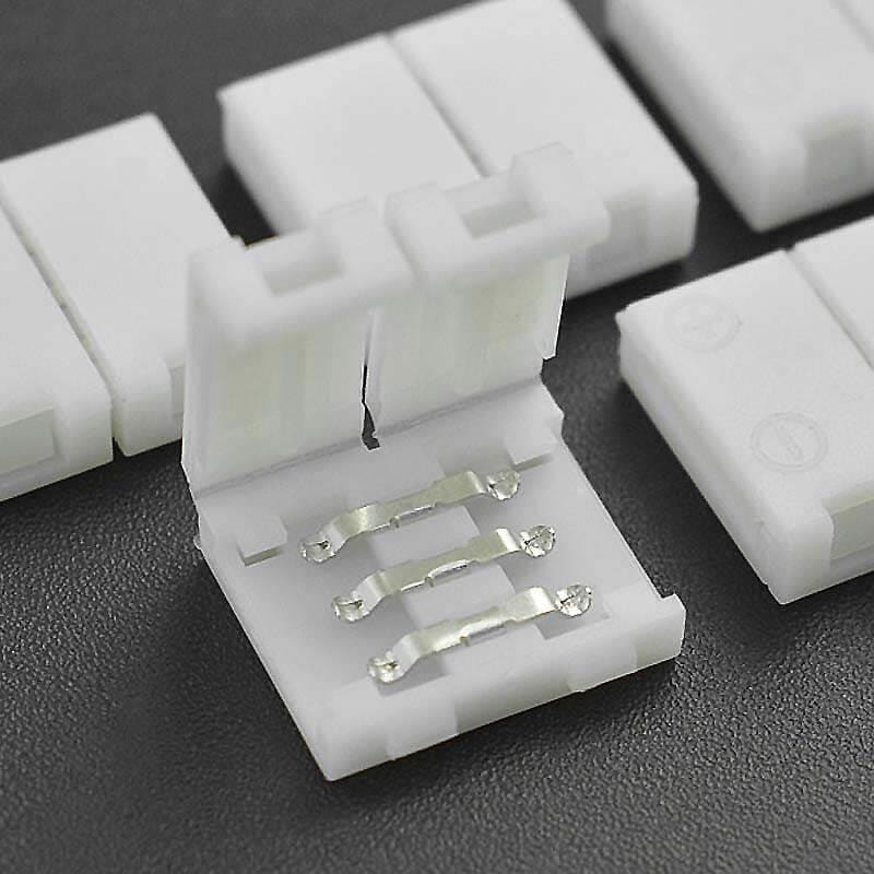 3-Pin LED Strip Connectors (5 Pieces) - The Pi Hut