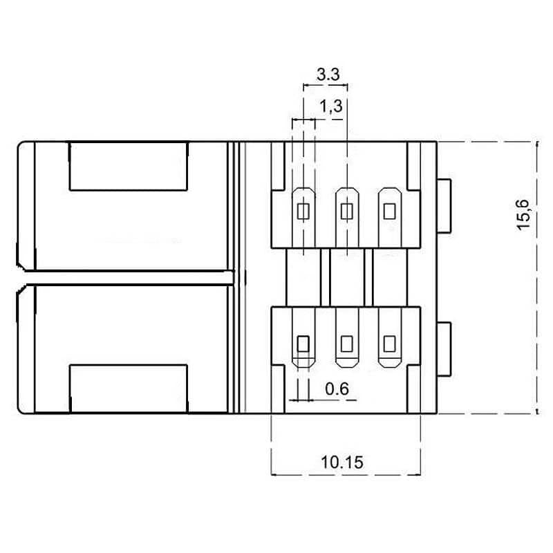 3-Pin LED Strip Connectors (5 Pieces) - The Pi Hut