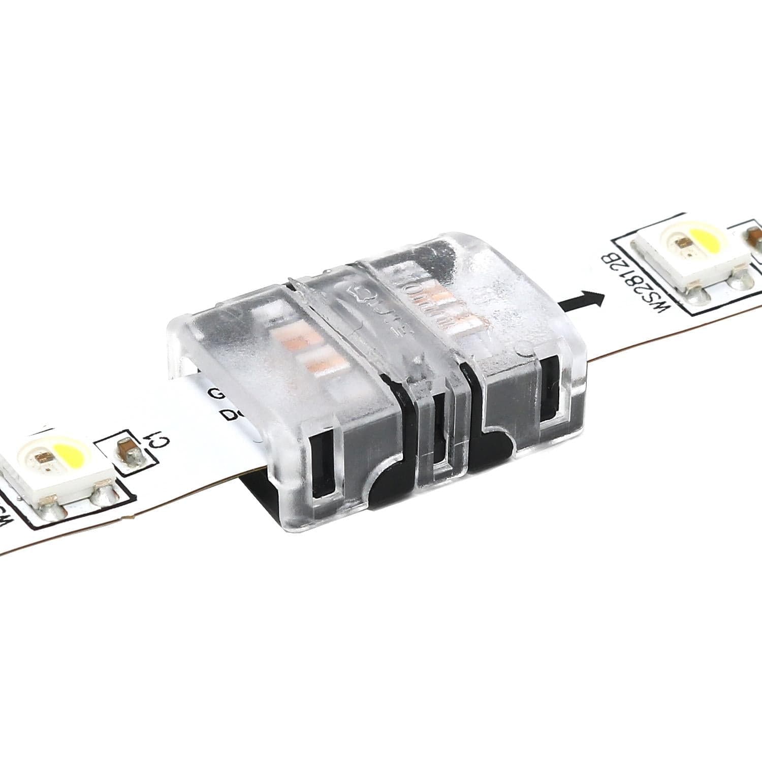 3-pin LED Strip Connectors - Strip to Strip (10mm) - The Pi Hut