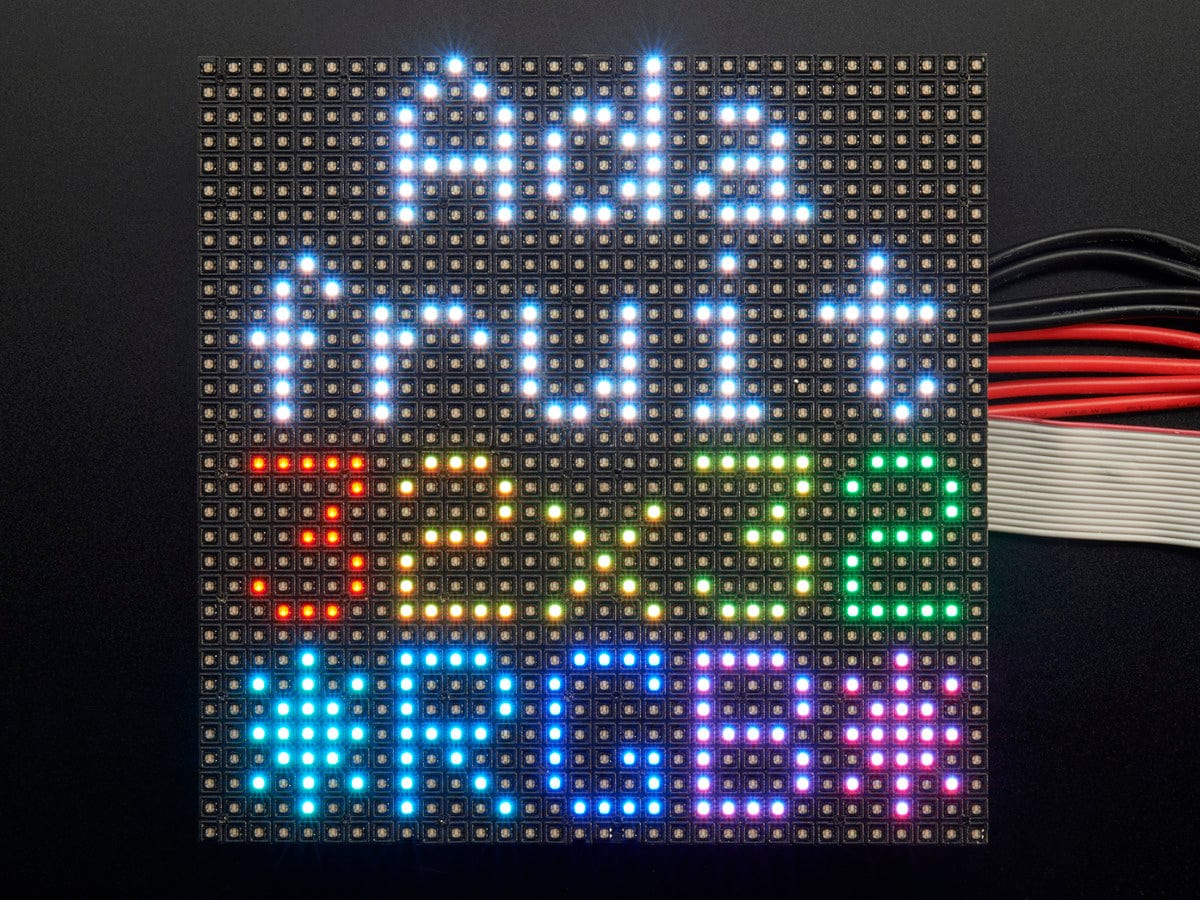 32x32 RGB LED Matrix Panel - 4mm Pitch - The Pi Hut