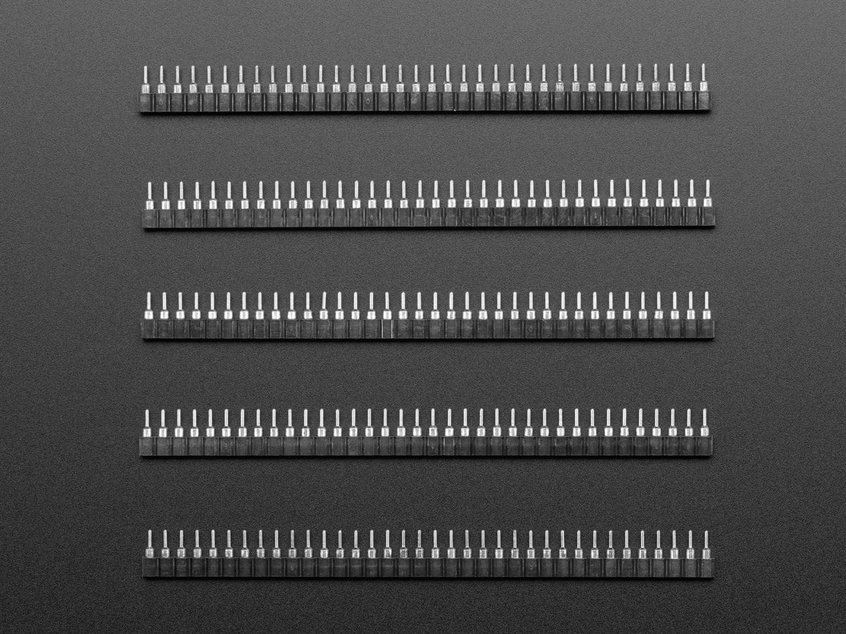 36-pin Swiss Female Socket Headers - Pack of 5 - The Pi Hut