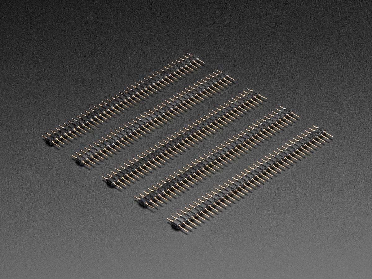 36-pin Swiss Male Plug Headers - Pack of 5 - The Pi Hut