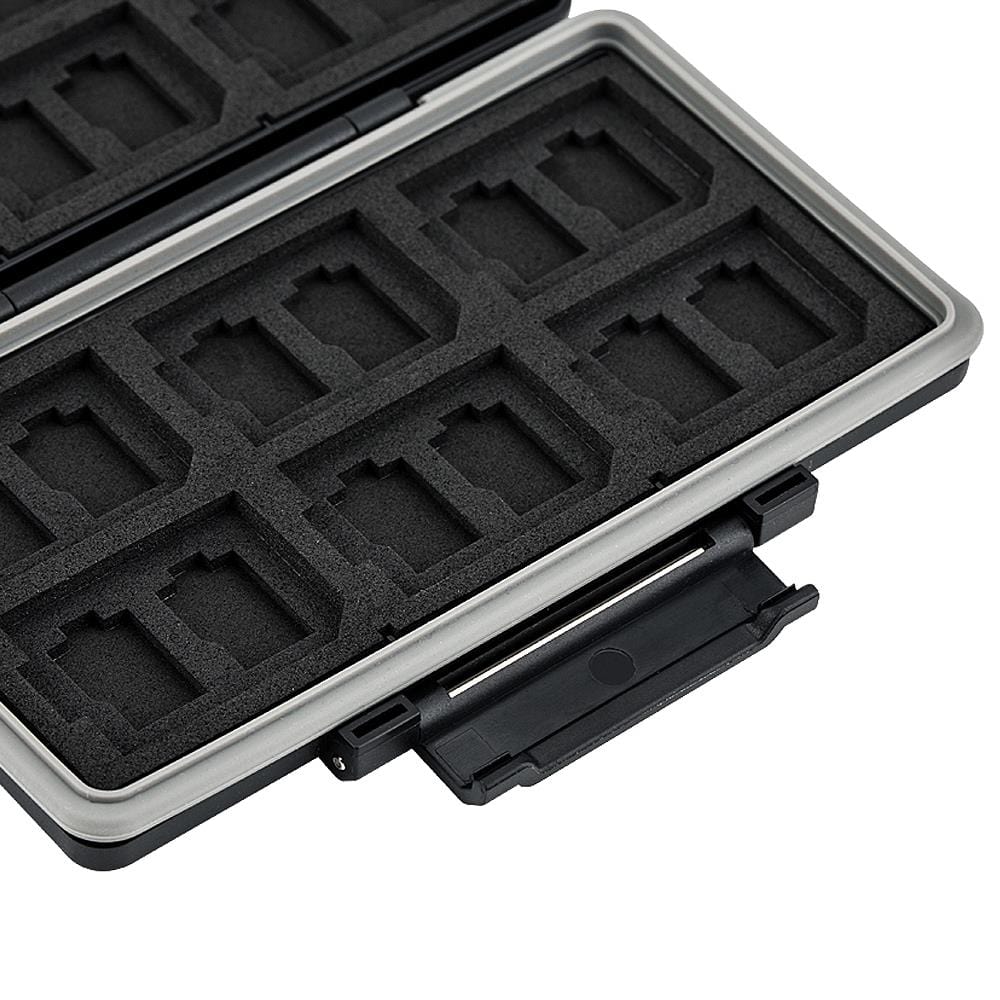 36-Slot Tough MicroSD/SD Storage Case - The Pi Hut