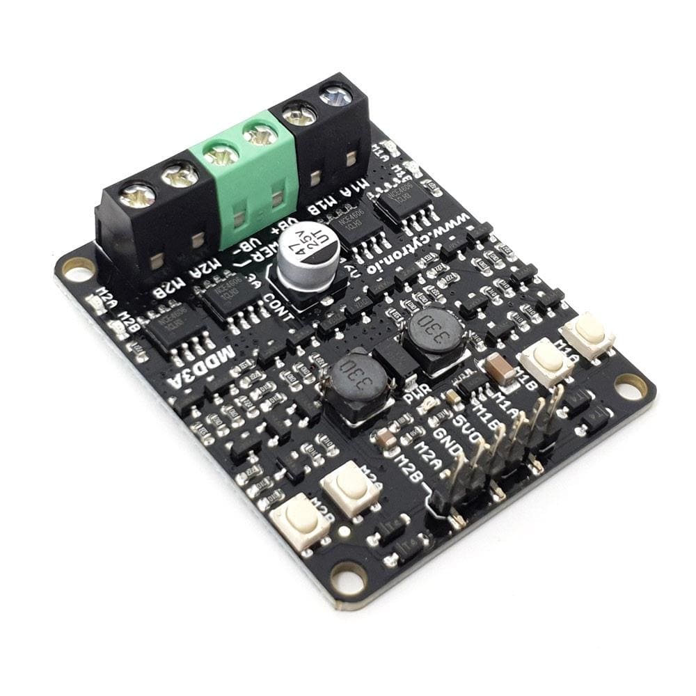 3A 4V-16V 2 Channel DC Motor Driver - The Pi Hut