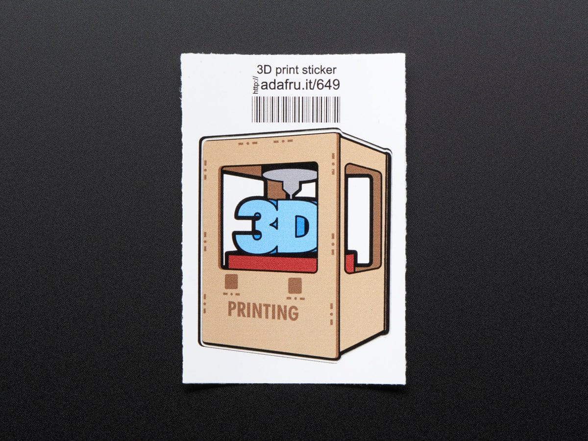 3D printing - Sticker! - The Pi Hut