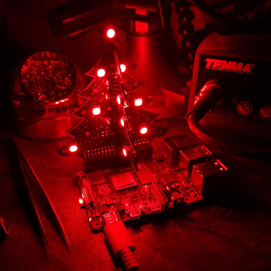 3D RGB Xmas Tree for Raspberry Pi The Pi Hut