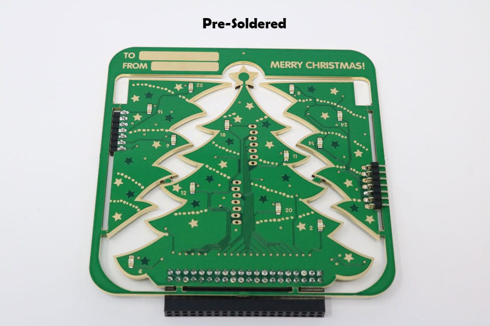 3D Xmas Tree for Raspberry Pi - The Pi Hut