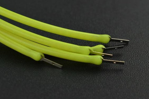3V 260mm Flexible LED Filament Chip - Green (5-pack) - The Pi Hut