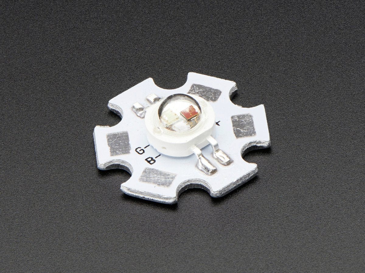 3W-9W RGB LED - Common Anode - The Pi Hut