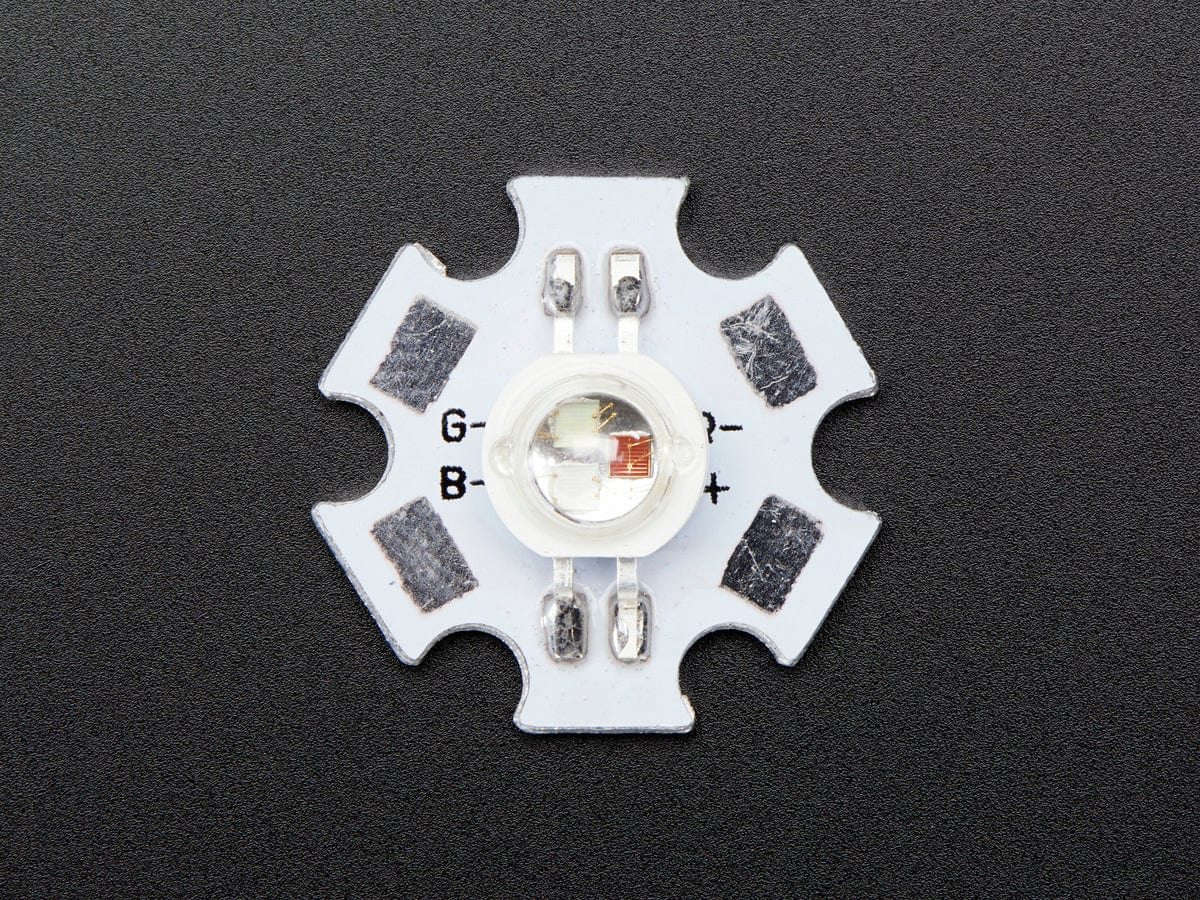 3W-9W RGB LED - Common Anode - The Pi Hut