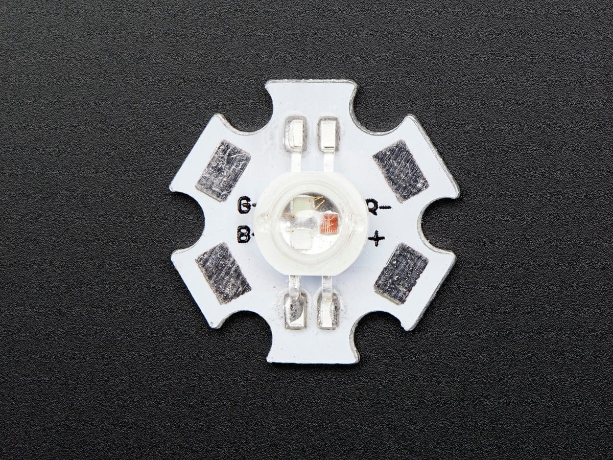 3W RGB LED - Common Anode - The Pi Hut