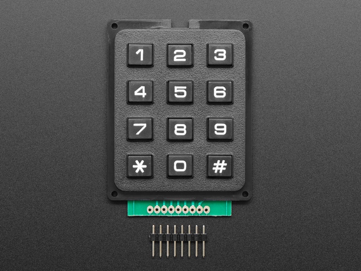 3x4 Matrix Keypad - The Pi Hut