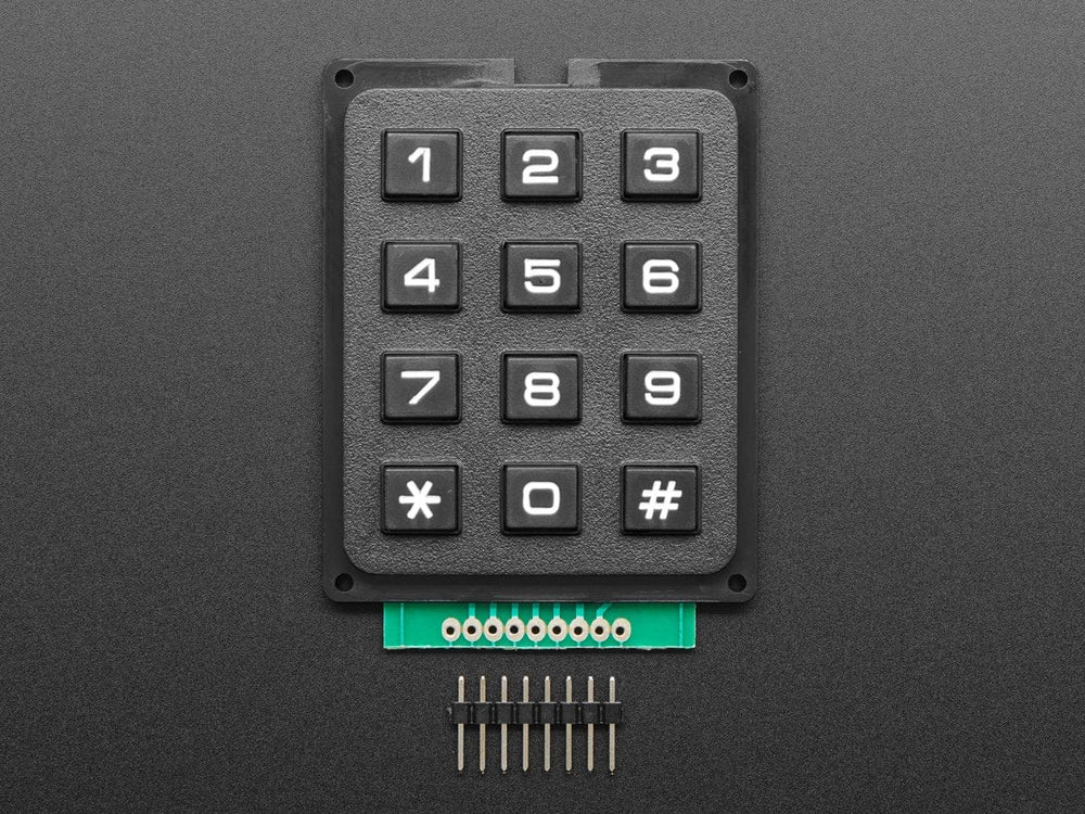 3x4 Matrix Keypad - The Pi Hut