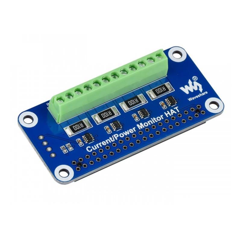 4-Channel Current/Voltage/Power Monitor HAT for Raspberry Pi - The Pi Hut