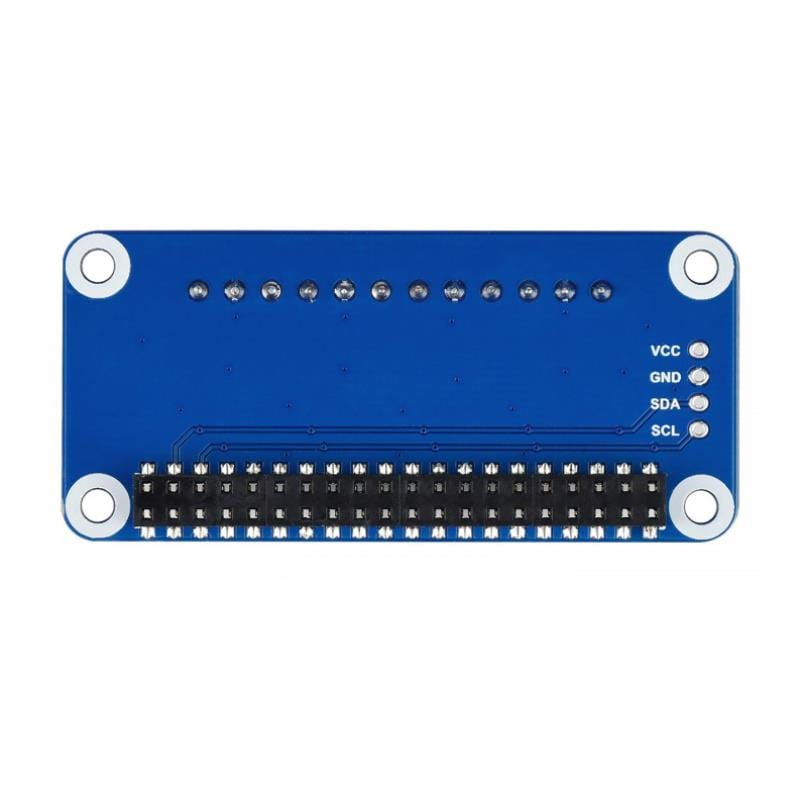 4-Channel Current/Voltage/Power Monitor HAT for Raspberry Pi by Waveshare - The Pi Hut