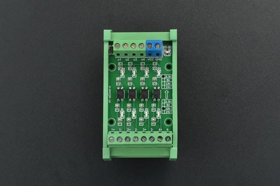 4-Channel Level Converter (12V to 3.3V) - The Pi Hut