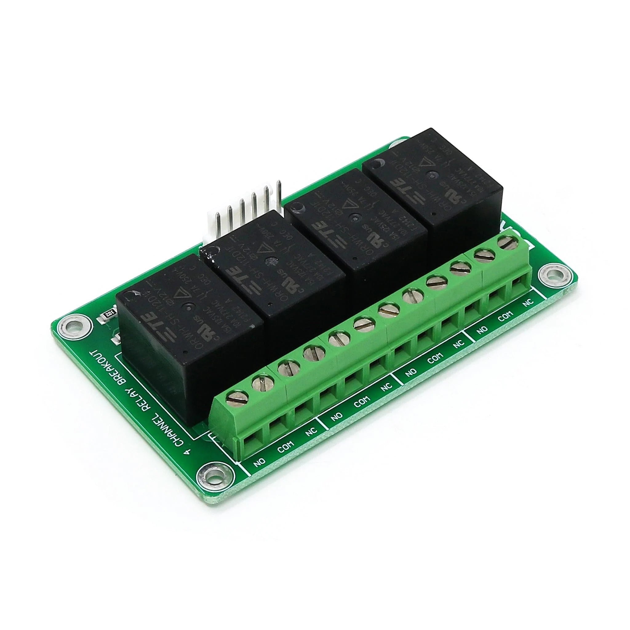 4 Channel Relay Breakout – 12V - The Pi Hut
