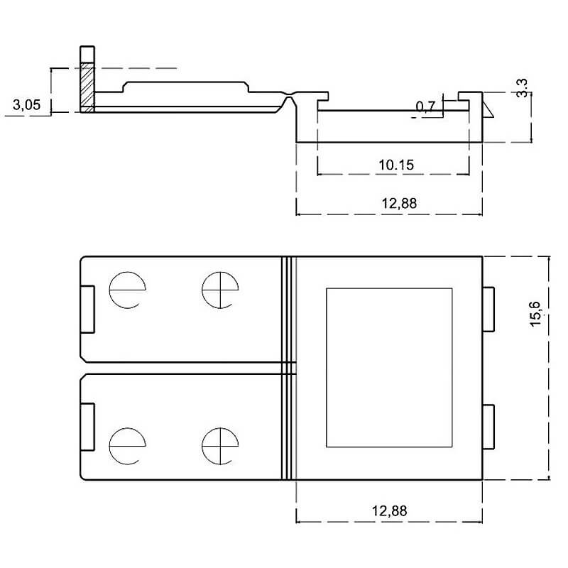 4-Pin LED Strip Connectors (5 Pieces) - The Pi Hut