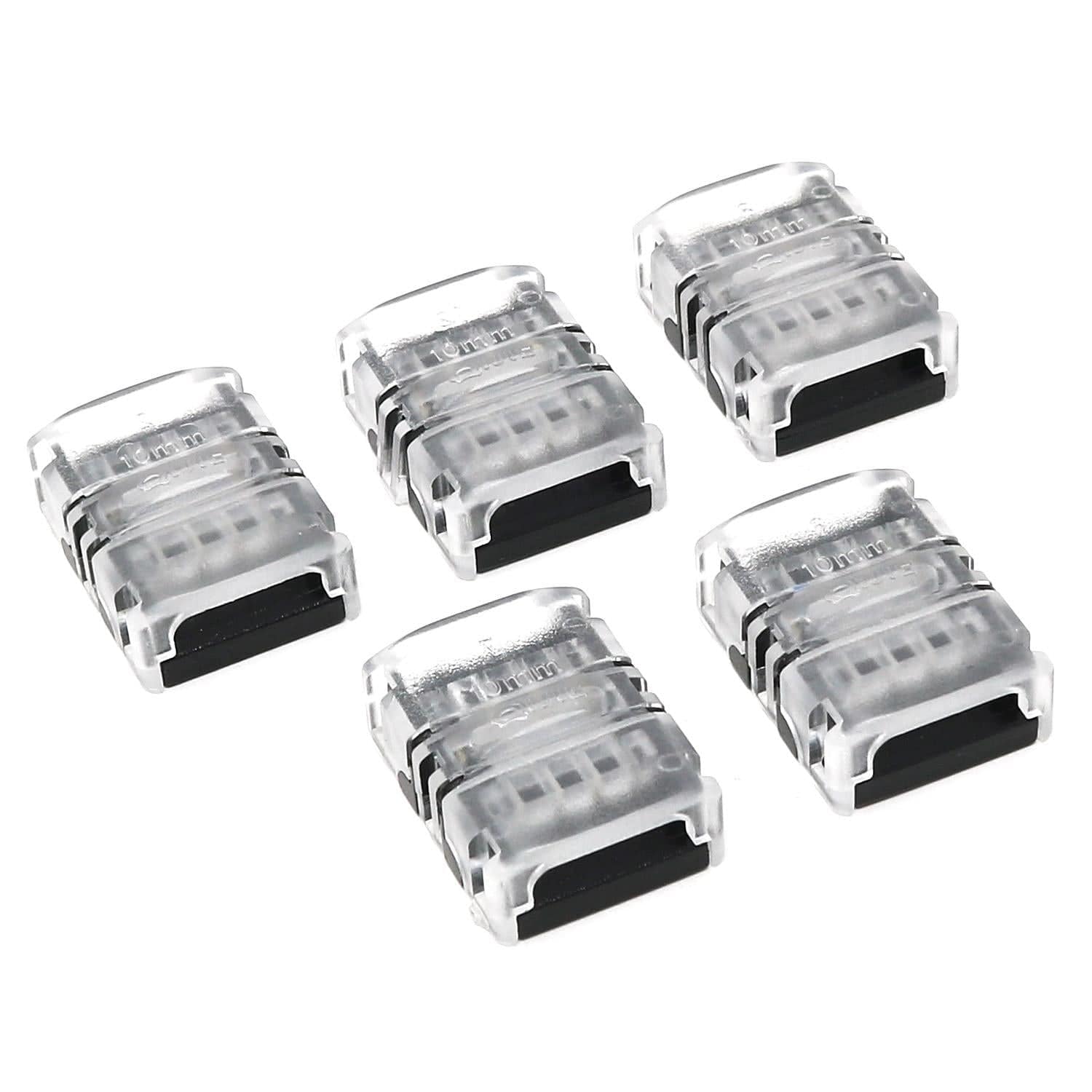 4-pin LED Strip Connectors - Strip to Strip (10mm) - The Pi Hut