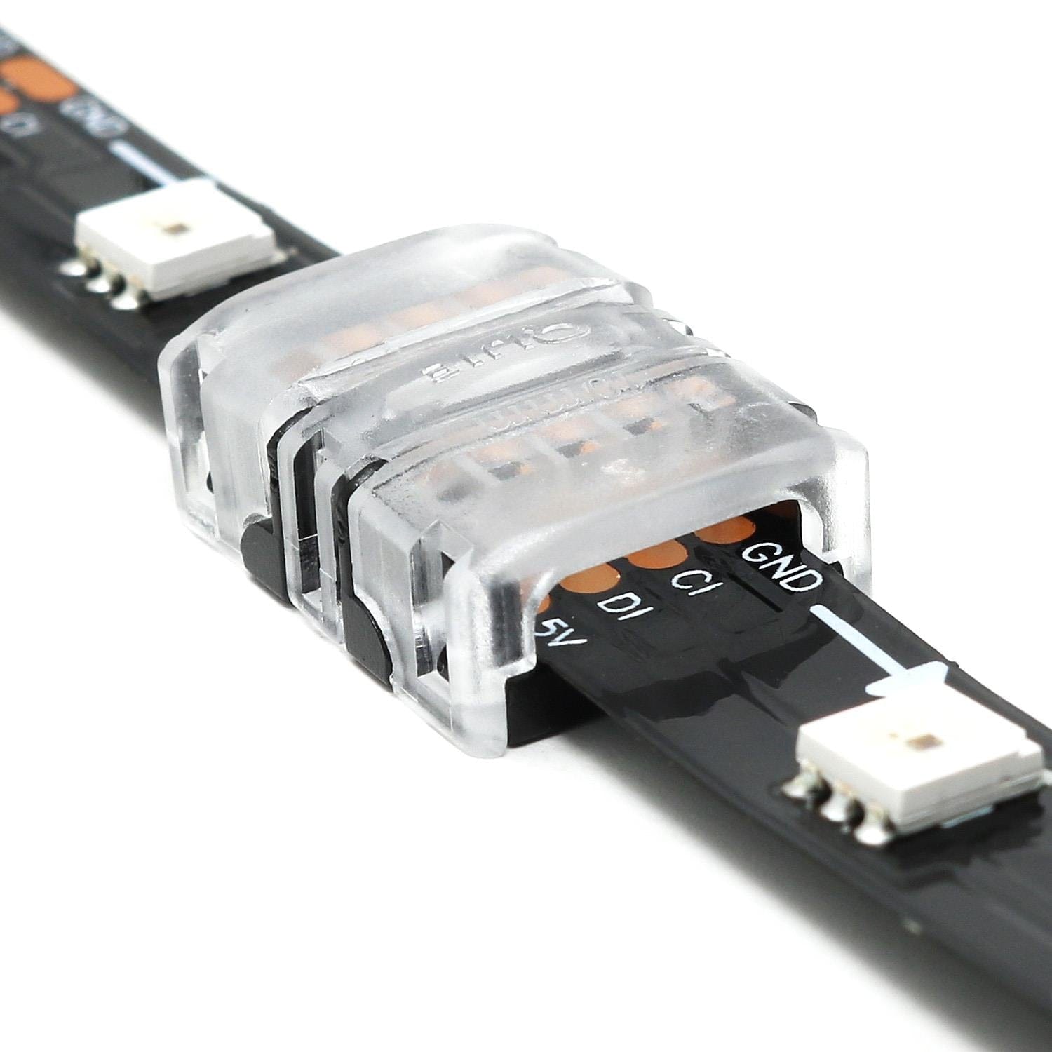 4-pin LED Strip Connectors - Strip to Strip (10mm) - The Pi Hut