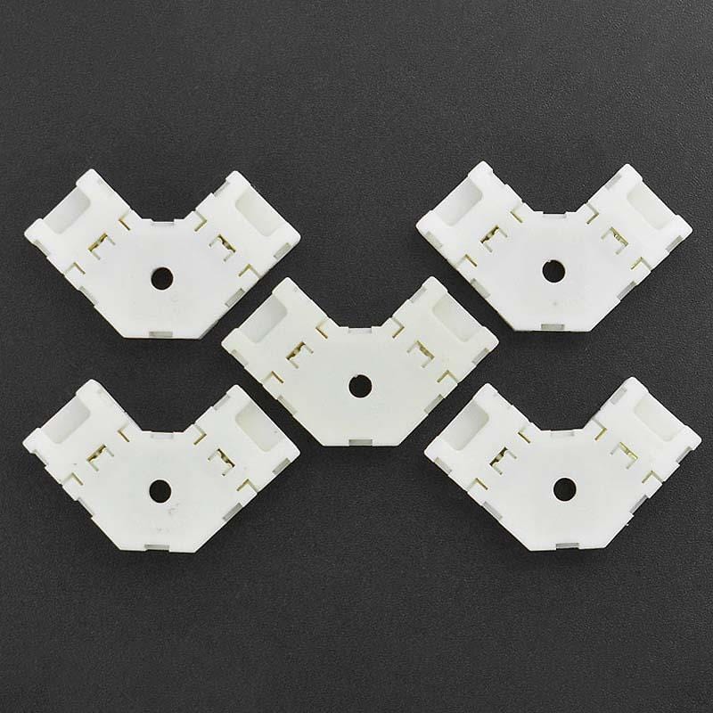 4-Pin LED Strip Right-angle Connectors (5 Pieces) - The Pi Hut