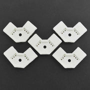 4-Pin LED Strip Right-angle Connectors (5 Pieces) - The Pi Hut