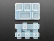 4 x 1U and 1 x 1.5U "Caps Lock" Silicone Keycap Molds (MX Compatible Switches) - The Pi Hut