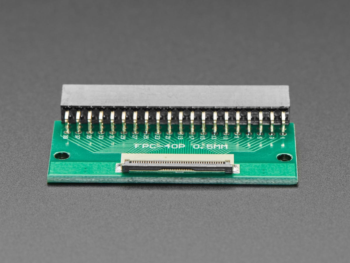 40-pin FPC to Right Angle 2x20 IDC Female Socket Header - The Pi Hut