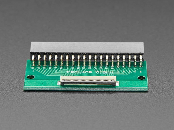 40-pin FPC to Right Angle 2x20 IDC Female Socket Header - The Pi Hut