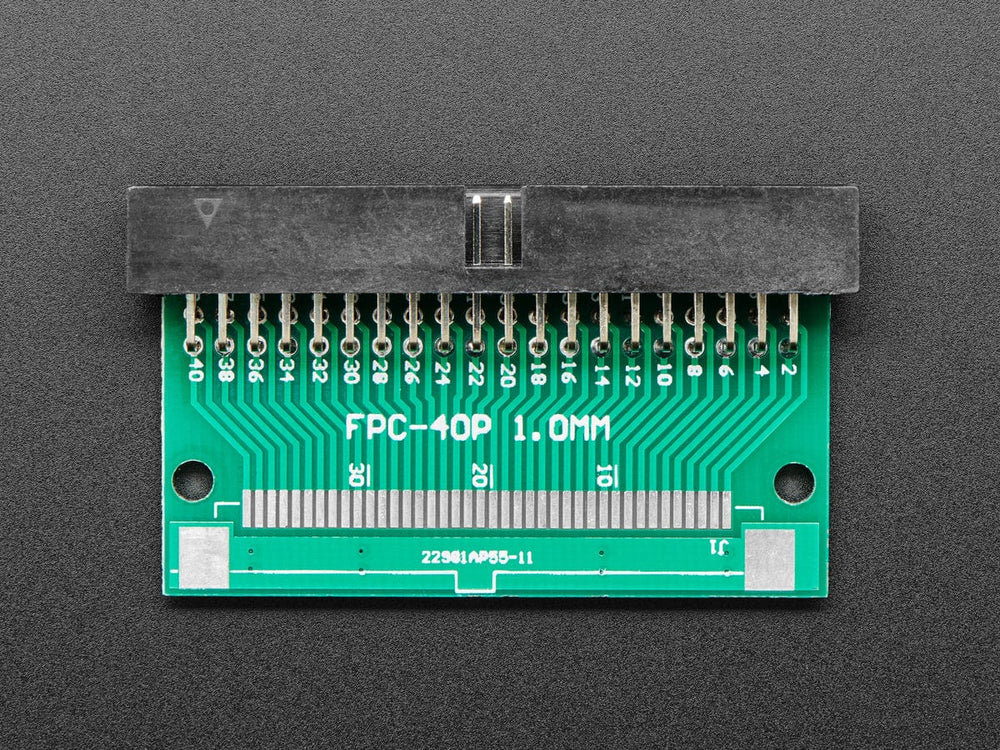 40-pin FPC to Right Angle 2x20 IDC Male Plug Header Adapter - The Pi Hut