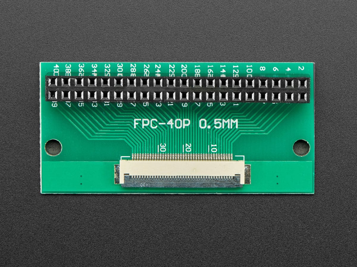 40-pin FPC to Straight 2x20 IDC Female Socket Header - The Pi Hut