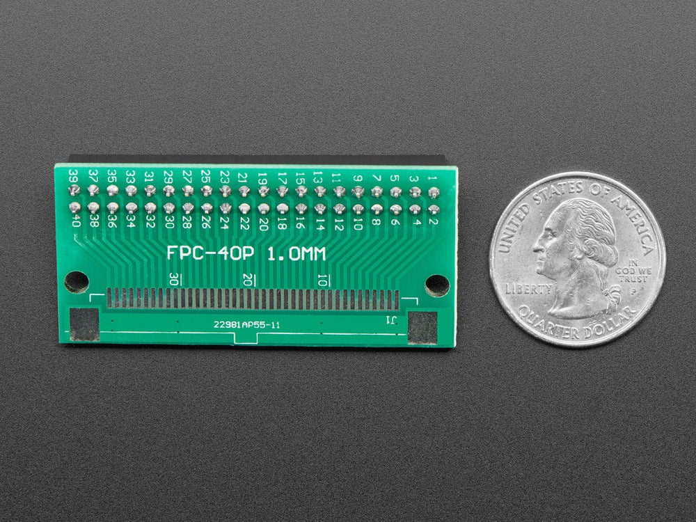 40-pin FPC to Straight 2x20 IDC Female Socket Header - The Pi Hut
