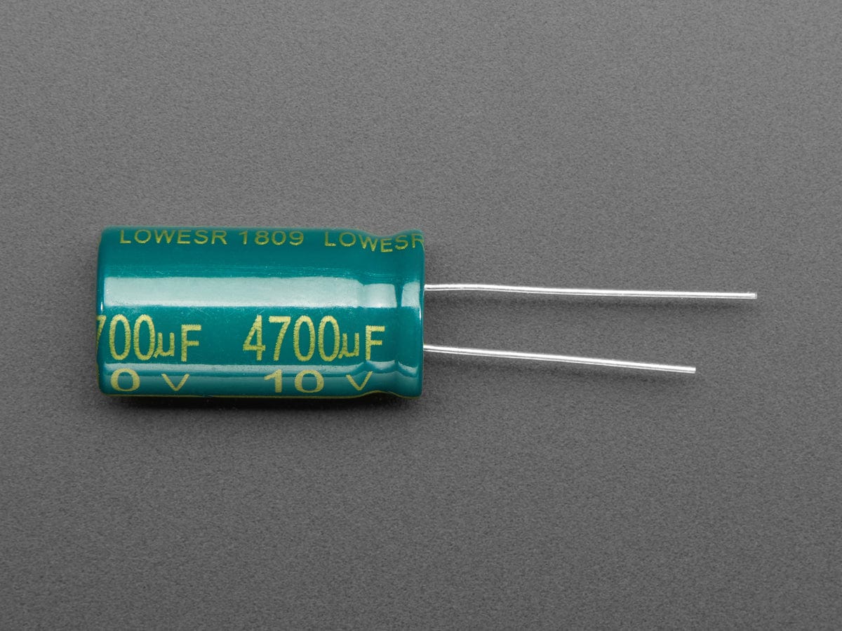 4700uF 10v Electrolytic Capacitor - The Pi Hut