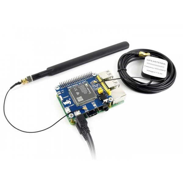 4G HAT for Raspberry Pi - LTE Cat-4/3G/2G with GNSS Positioning - The ...