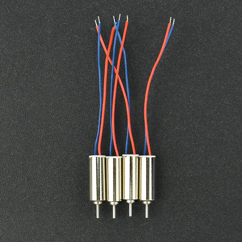 4PCS Coreless Micro Motor (4 x 12mm) - The Pi Hut