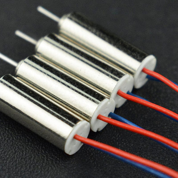 Coreless Micro Motor - 4 x 12mm (4-Pack) - The Pi Hut