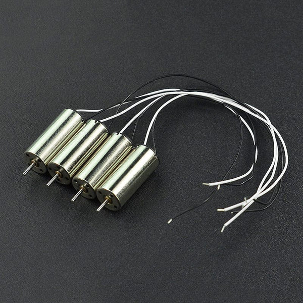 Coreless Micro Motor - 8.5 X 20mm (4-Pack) - The Pi Hut