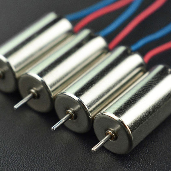 Coreless Micro Motor - 8 x 16mm (4-Pack) - The Pi Hut