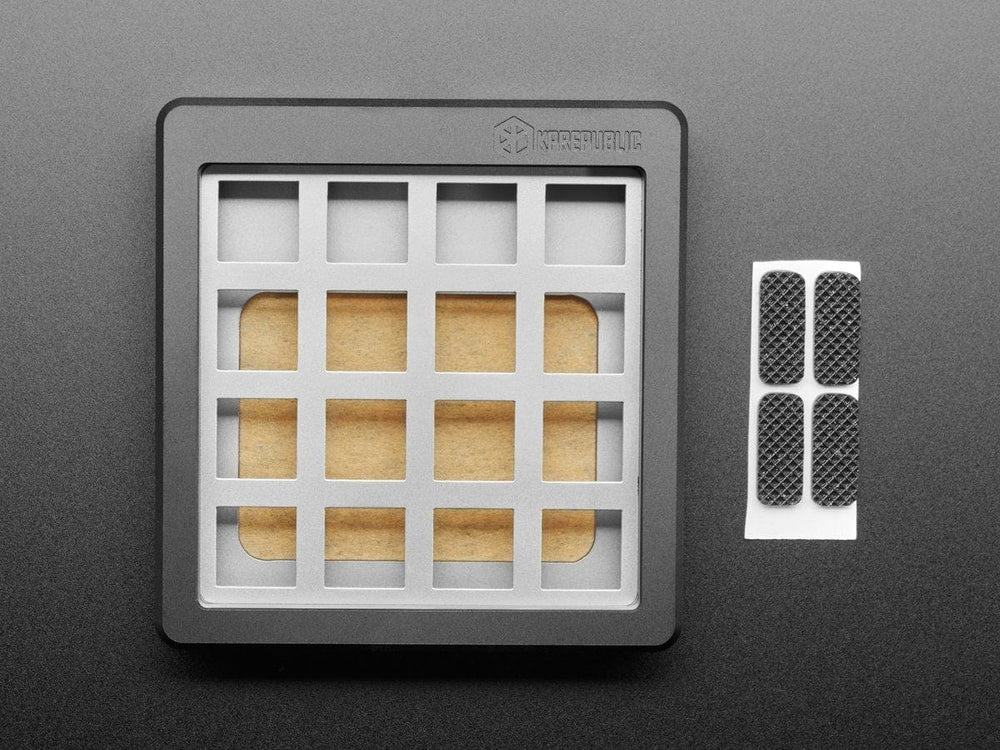 4x4 Key Deluxe Aluminum Keypad Shell Enclosure - The Pi Hut
