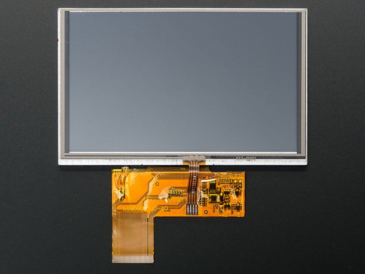5.0" 40-pin TFT Display - 800x480 with Touchscreen - The Pi Hut