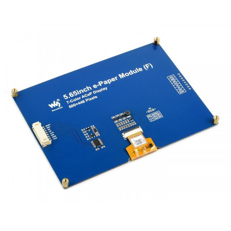 5.65" ACeP 7-Colour E-Paper Display Module - The Pi Hut