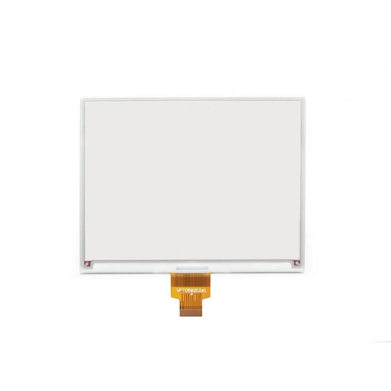 5.83" E-Paper Display Module for Raspberry Pi Pico (648×480) (Red/Black/White) - The Pi Hut