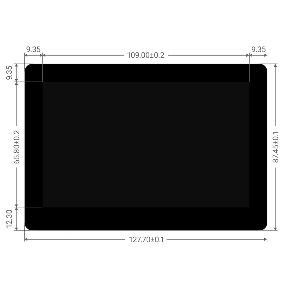 5" Touch Screen Expansion for Raspberry Pi CM4 - The Pi Hut